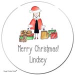 Sugar Cookie Gift Stickers - Shop Shop Shop